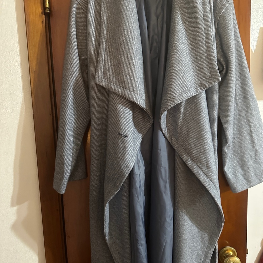 Like New Woman’s Powder Blue Pea Coat